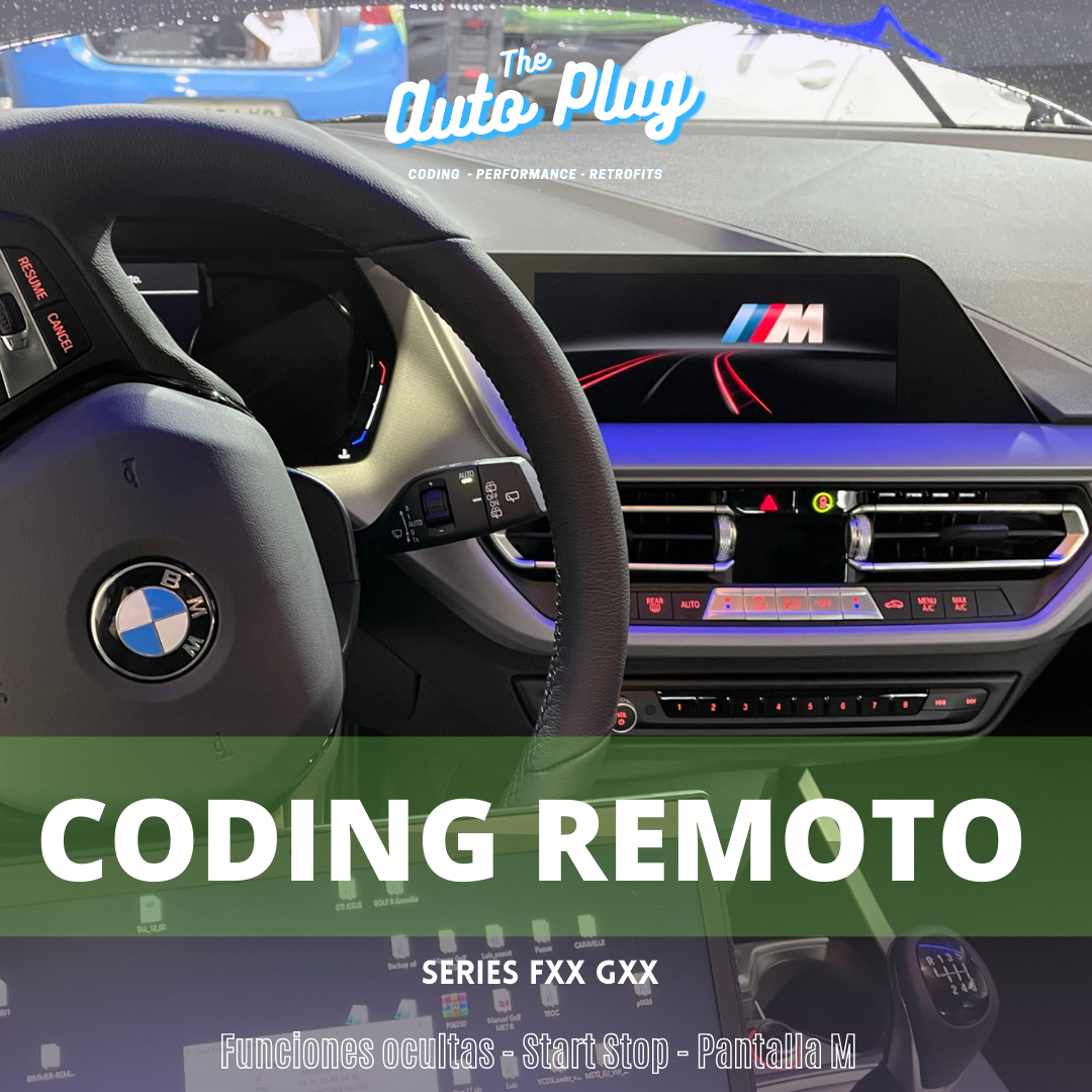 BMW Pack codificación en remoto Fxx  Gxx